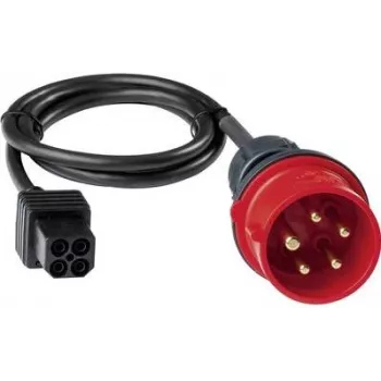 BENNING 044148 CEE mērīšanas adapteris 16 A 5 polu 400 V ar 4 mm drošības kontaktligzdām