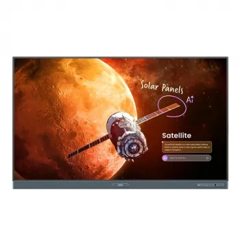 BenQ Board Pro RP8605 86 inch 4K UHD interaktīvais plakanā ekrāna panelis ar Android, 40 punktu skārienjutību, 450 cd/m², Wi-Fi 6, 8GB RAM, 64GB atmiņu