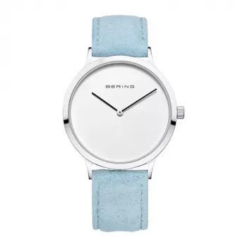Bering Classic sieviešu kvarca pulkstenis 39mm rožu zelta nerūsējošā tērauda siets