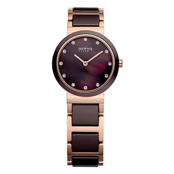 Bering Classic sieviešu pulkstenis 11422-765 - 22mm rožu zelta nerūsējošā tērauda sietiņš