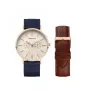 BERING MAN 14240-864 40mm Zils Ciparnīcas Zils Milānas Siets Pulkstenis