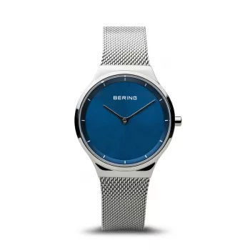 BERING Sieviešu klasiskais kvarca pulkstenis 12131-008 29mm Sudraba nerūsējošais tērauds