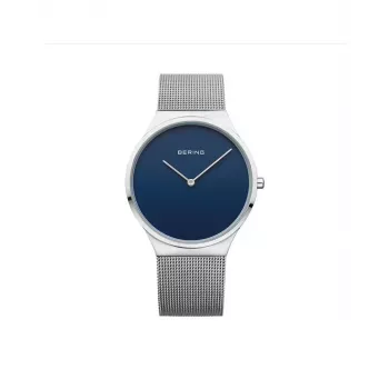 BERING Sieviešu klasiskais kvarca pulkstenis 12138-007 38mm Sudraba nerūsējošais tērauds