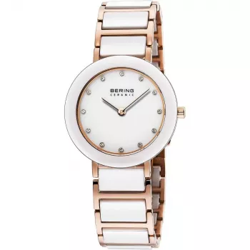 BERING Sieviešu pulkstenis 11429-766 29mm Roze zelts Nerūsējošais tērauds