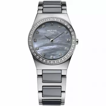 BERING Sieviešu pulkstenis 32426-789 (26mm) - Klasisks kvarca keramikas melns