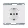 Berker 47357009 Schuko kontaktligzda 16A, polāri balta