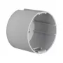 Berker B.Mobil Iegremdējamā montāžas kārba, 49 mm diametrs, pelēka, bezhalogēna termoplastika