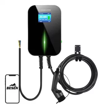 BESEN BS20-BC-22KW-APP Sienas lādētājs elektromobiļiem 22kW ar lietotnes vadību