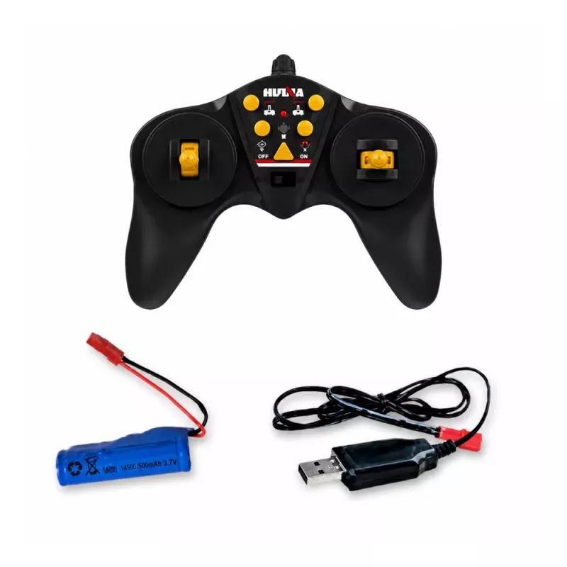 BESTTOYS Ugunsdzēsēju mašīna ar celtni un ūdens lielgabalu RC Huina 1:18