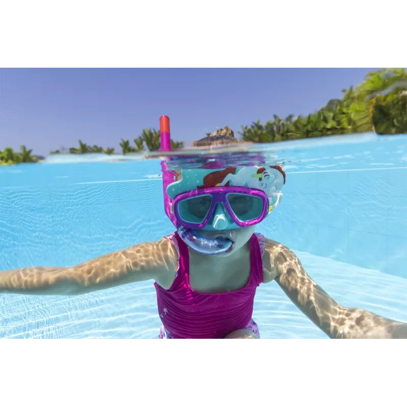 Bestway Hydro-Swim Niršanas maska un snorkelis - Rozā