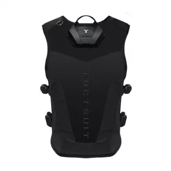 bHaptics TactSuit Air Onyx Haptic veste ar 40 vibrācijas motoriem, Bluetooth, USB-C, elpojošs siets, melna