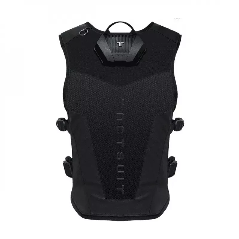 bHaptics TactSuit Air Onyx Haptic veste ar 40 vibrācijas motoriem, Bluetooth, USB-C, elpojošs siets, melna