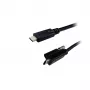 Biamp EasyConnect USB3-6-CC kabelis - USB-C uz USB-C, 6 pēdas, USB 3.2 Gen 2, 10 Gbps, 100W PD, 4K video, neilona pīts