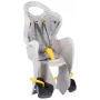 BIKE SEAT B-FIX aizmugurējais bērnu velosēdeklis ar ātro atbrīvošanu, pelēks/oranžs, 9-22 kg, EN 14344
