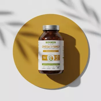 BIOWEN Omega 3 TG Family – 720 mg EPA, 480 mg DHA – 225 kapsulas