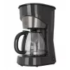 BLACK+DECKER BXCO1001E 1000 W 12 tasīšu filtru kafijas automāts, 1,5 L, melns
