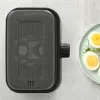 BLACK+DECKER BXKS4800E Olu vārītājs, 400 W, 6 olas, Mīksti/Vidēji/Cieti, Melns