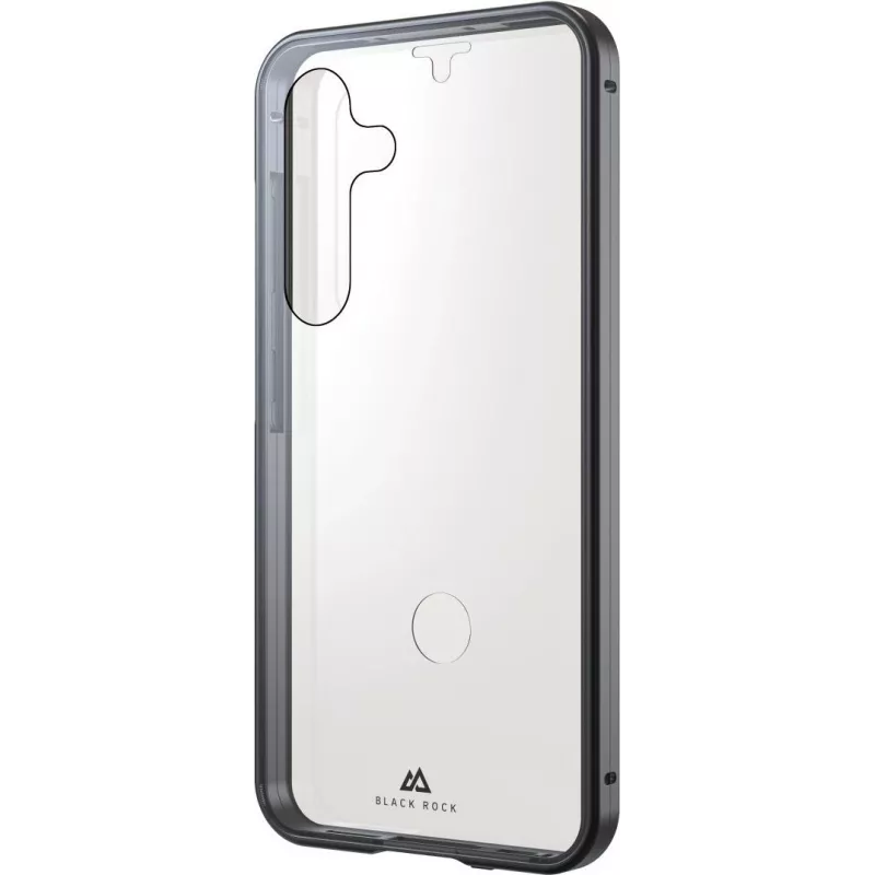 Black Rock 360° stikla aizsargapvalks ar roku siksnu Samsung Galaxy S9+ (6,2 collas) - melns 00226137