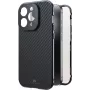 Black Rock Cover 360° stikls Apple iPhone 15 Pro, īsts oglekļa šķiedras (00221268)
