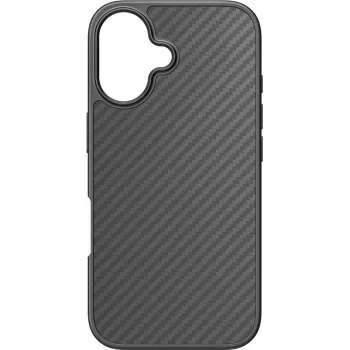 BLACK ROCK Robust Carbon apvalks Apple iPhone 16 – melns 00228081