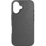 BLACK ROCK Robust Carbon apvalks Apple iPhone 16 – melns 00228081
