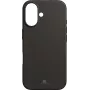 Black Rock Urban vāks Apple iPhone 16 – matēti melns, triecienu absorbējošs TPU un polikarbonāta aizmugures vāks, slaids, neslīdošs, paaugstināti rāmji, saderīgs ar bezvadu uzlādi (00228079)