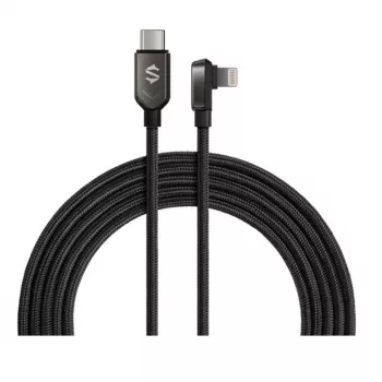 Black Shark USB to Lightning kabelis 1,2m Melns