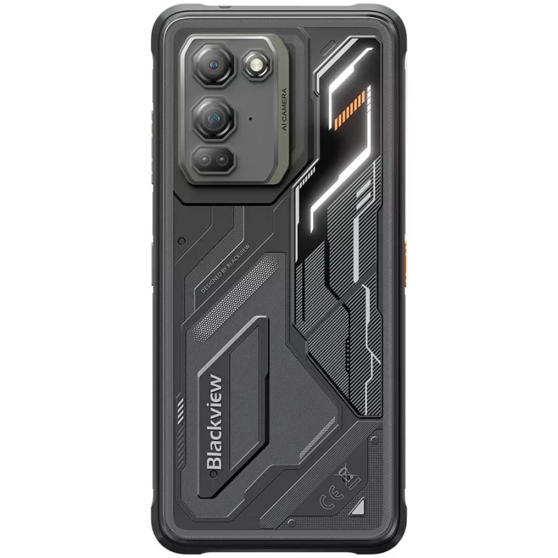 Blackview Fort 200 6/256GB Melns Viedtālrunis ar 6.67 collu AMOLED 120Hz, 108MP kameru, 5050mAh 66W