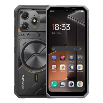 Blackview FORT100 6/128GB Smartphone, 6.78 inch FHD+ 120Hz, Dimensity 8020, 8800mAh, Black