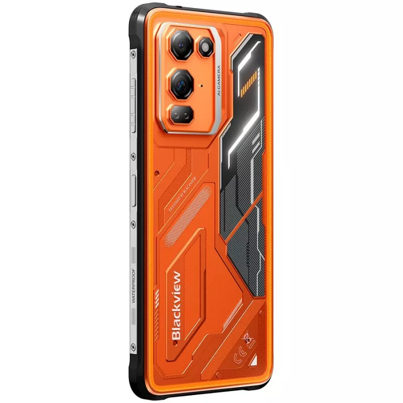 BLACKVIEW FORT200 6/256GB oranžs Dual SIM 4G LTE viedtālrunis