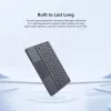 Blackview K1 Bluetooth Keyboard Wireless Ultra Slim 10 inch – 280mAh Battery, Bluetooth 3.0, Compatible with Windows / Android / iOS, Black Gray