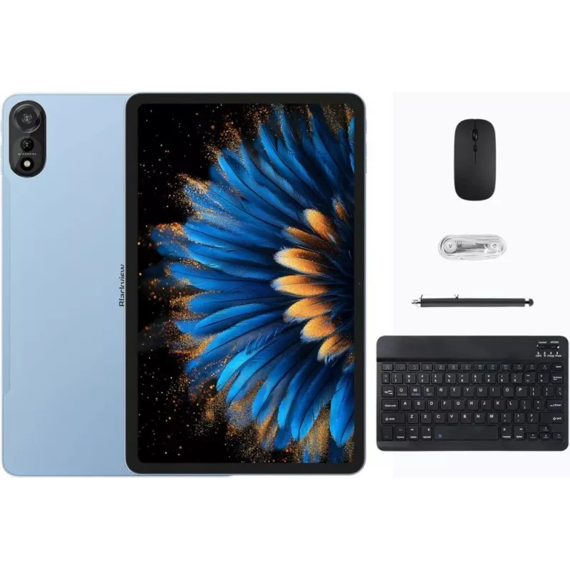 Blackview MEGA 2 Planšetdators 11.52 inch 6/256GB 4G LTE Android 13 + Komplekts (Tastatūra, Maciņš, Irbulis, Pele) Zaļš