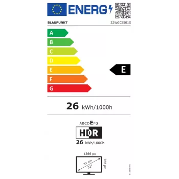 Blaupunkt 32WGC5501S 32 collas (81 cm) HD Ready Google TV