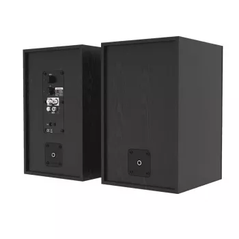 Blaupunkt BS40BK 2.0 stereo multimediju skaļruņi 40W Bluetooth 5.0 AUX MDF koks melni