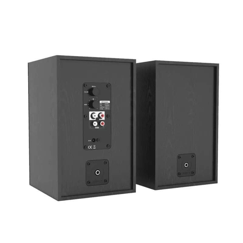 Blaupunkt BS40BK 2.0 stereo multimediju skaļruņi 40W Bluetooth 5.0 AUX MDF koks melni