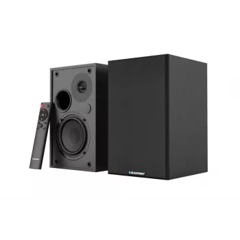Blaupunkt BS40BK 2.0 stereo multimediju skaļruņi 40W Bluetooth 5.0 AUX MDF koks melni