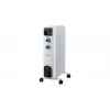 Blaupunkt HOR401 2000 W eļļas radiators, balts, 3 sildīšanas režīmi, regulējams termostats, aizsardzība pret pārkaršanu, apgāšanās slēdzis, 9 ribas, klusa darbība, telpām līdz 25 m²