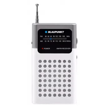 Blaupunkt PR4WH pārnēsājams AM/FM radio, pelēks