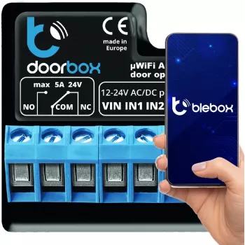 BLEBOX DoorBox - Vārtiņu un durvju kontrolieris
