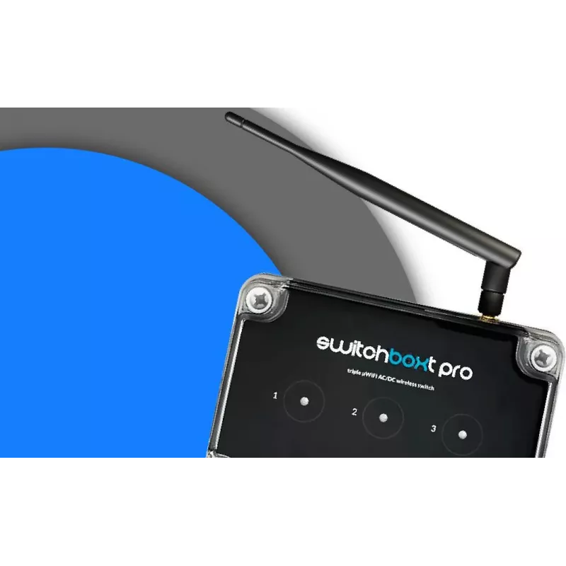 BLEBOX switchBoxT PRO viedais Wi-Fi slēdzis ar temperatūras sensoru