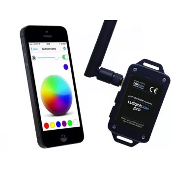 BleBox wLightBox Pro WiFi viedā apgaismojuma modulis – 4 kanālu PWM LED kontrolleris (12-24V DC, RGBW/CCT, darbojas ar Alexa un Google)