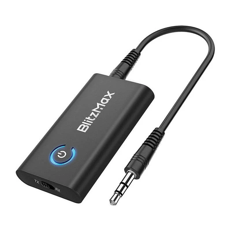 BLITZWOLF Bluetooth 5.2 raidītājs/uztvērējs BlitzMax BT05, aptX