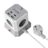 BlitzWolf BW-EC1 4xAC 2xUSB-A 2xUSB-C Pagarinātājs