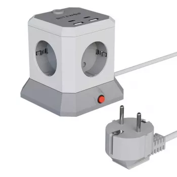BlitzWolf BW-EC1 4xAC 2xUSB-A 2xUSB-C Pagarinātājs