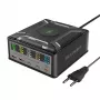 BlitzWolf BW-S28 260W GaN USB-C lādēšanas stacija, 2xUSB-A, 3xUSB-C, 15W bezvadu lādētājs, Melna