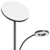 BLITZWOLF Divu lampu grīdas lampa ar tālvadības pulti BlitzWill BWL-FL-0001, 36W (Melna)