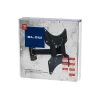 BLOW 76-863# Fiksēts TV sienas stiprinājums 42 collu ekrāniem, VESA līdz 200x200, 25 kg, melns