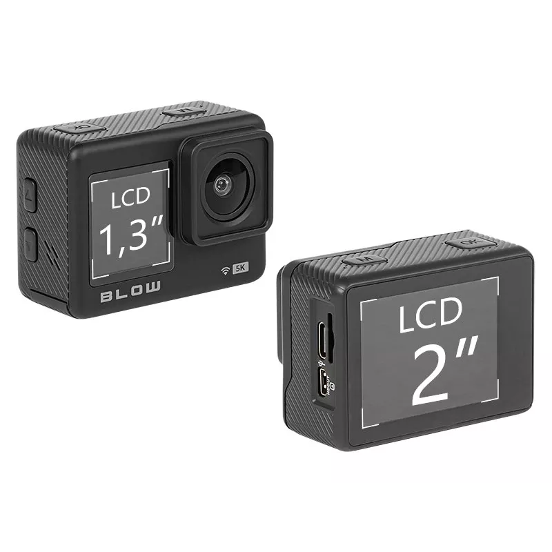 BLOW Action Sports kamera 20 MP 5K Ultra HD CMOS Wi-Fi 58 g