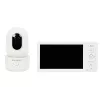 BLOW Electronic Baby Monitor ar 5.5 inch LCD WiFi monitori, Full HD kameru, Pan/Tilt/Zoom, nakts redzamību, divvirzienu audio, temperatūras sensoru, šūpuļdziesmām, 300m darbības rādiusu