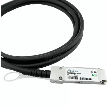 BlueLAN 20G-DACP-QSFP1SFPDD3M saderīgs 20Gbps QSFP uz SFP-DD tiešās pievienošanas vara kabelis, 3m, pasīvais Twinax, 100 Ohm, karsti nomaināms 20G-DACP-QSFP1SFPDD3M-BL